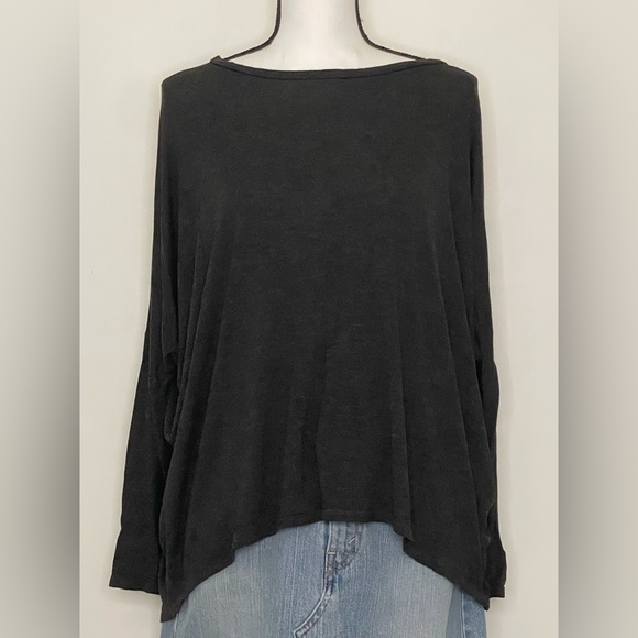 SEA & ANCHOR Tunic Women's Soft Poly Spandex Material Gun Metal Gray Size L - Picture 1 of 4